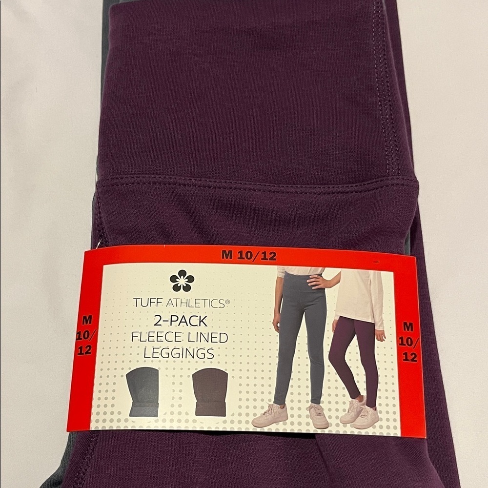 Tuff Athletics Black and Gray Leggings